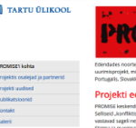 Estonia Promise website
