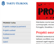 UTARTU Promise website