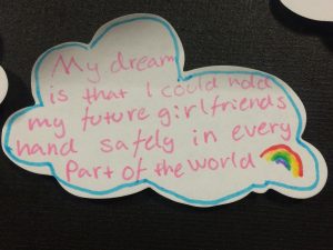 Creating an own space for rainbow activism