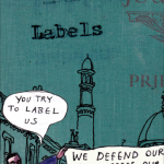 Promise poster Muslims labels